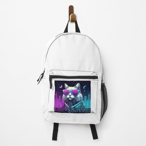 Item preview, Fashion Icon of the Future: Meet Cyber Cat Design designed and sold by Creative1cat.