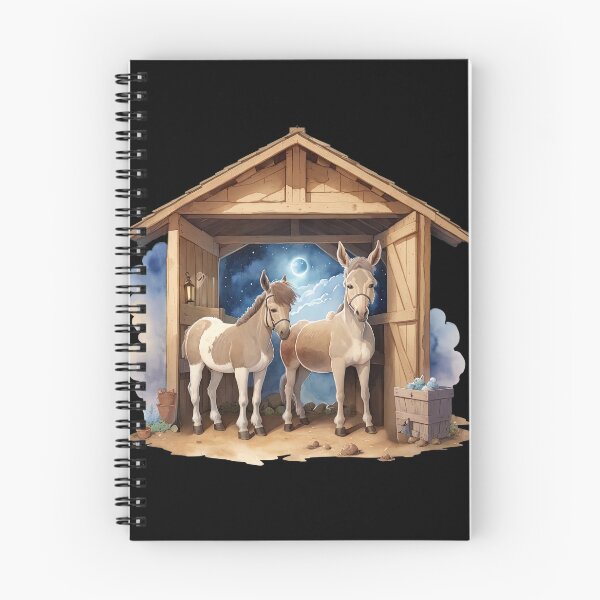 Item preview, Donkeys in Stable designed and sold by pixclipart.