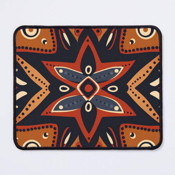 Item preview, indian ethnic boho geometric pattern designed and sold by in-leggings.