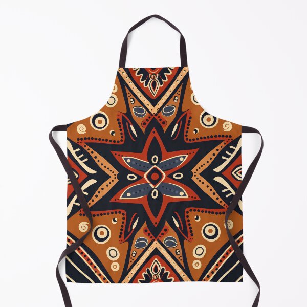 Item preview, indian ethnic boho geometric pattern designed and sold by in-leggings.