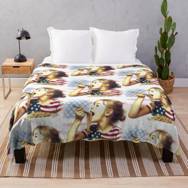 Item preview, Girl eating spaghetti (spaghetti lover) designed and sold by meaningspace.