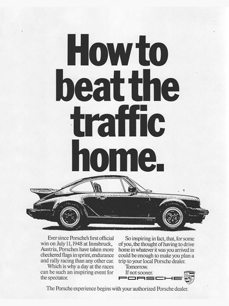 How to beat the traffic home Poster by soulsurferart