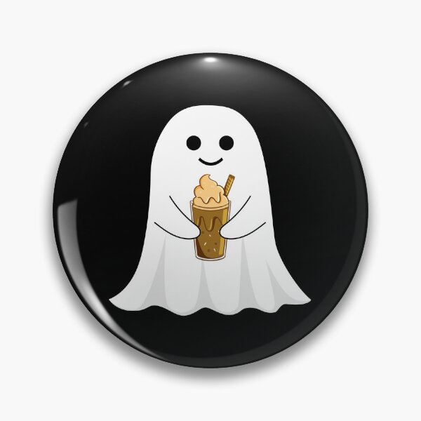 Item preview, Cute Ghost Ice Coffee designed and sold by designclub.