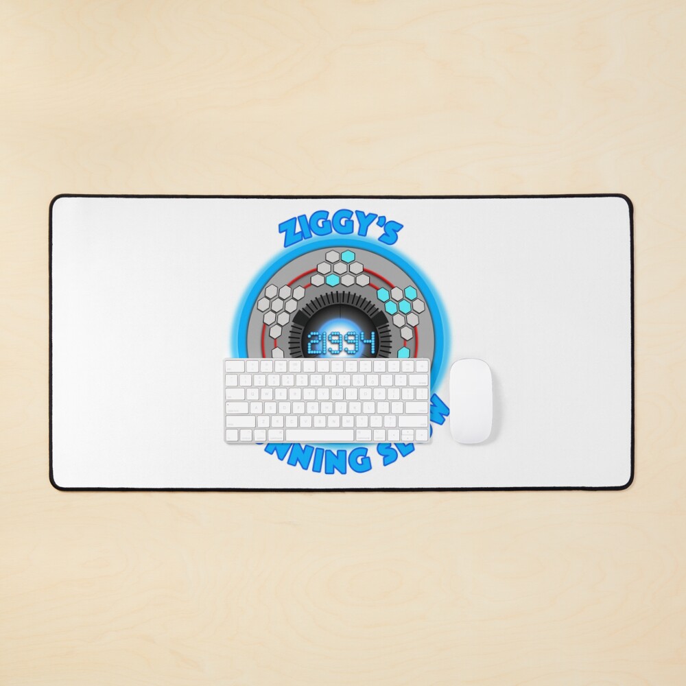 Item preview, Desk Mat designed and sold by Rewatch-Podcast.