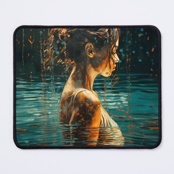 Artikelvorschau, Eine surreale, von Eric Zener inspirierte Fusion aus Wasser, Land und Eleganz entworfen und verkauft von ManuelAndreas.