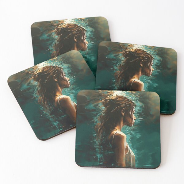 Item preview, A Surreal Eric Zener-Inspired Fusion of Water, Land, and Elegance designed and sold by ManuelAndreas.