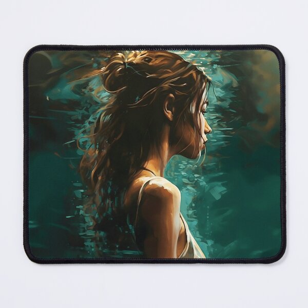 Artikelvorschau, Eine surreale, von Eric Zener inspirierte Fusion aus Wasser, Land und Eleganz entworfen und verkauft von ManuelAndreas.