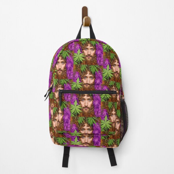Item preview, Wiener Überraschung | Jesus among cannabis bushes by AI designed and sold by wnrbrrschng.