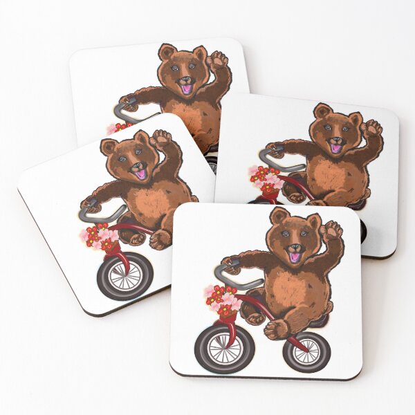 Item preview, Love your outdoor nature, funny grizzly brown bear designed and sold by Artonmytee.