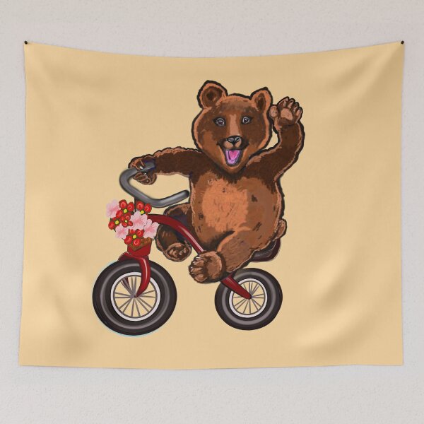 Item preview, Love your outdoor nature, funny grizzly brown bear designed and sold by Artonmytee.