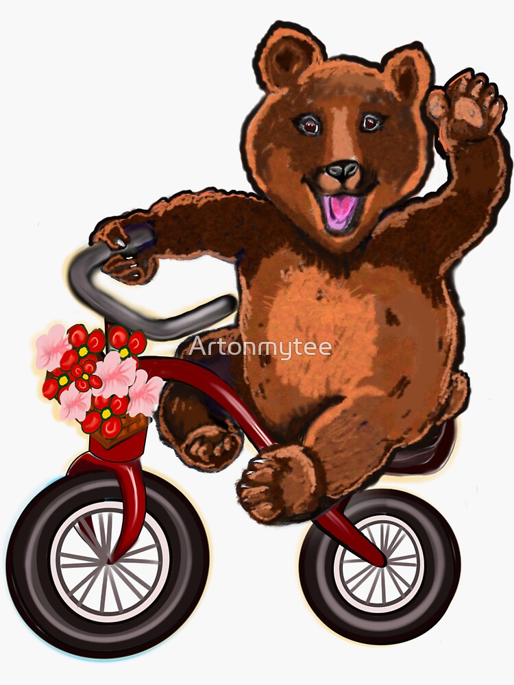Bear Nature Sticker