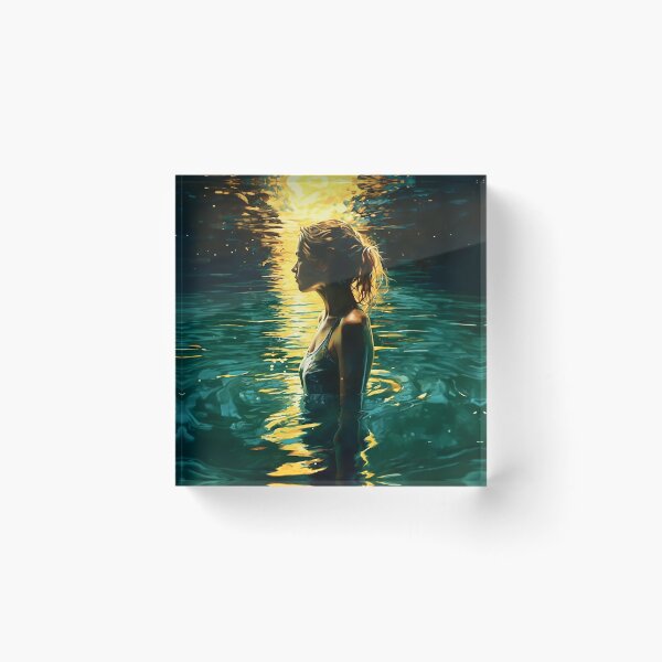Artikelvorschau, Eine surreale, von Eric Zener inspirierte Fusion aus Wasser, Land und Eleganz entworfen und verkauft von ManuelAndreas.
