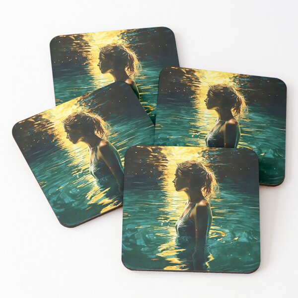 Item preview, A Surreal Eric Zener-Inspired Fusion of Water, Land, and Elegance designed and sold by ManuelAndreas.