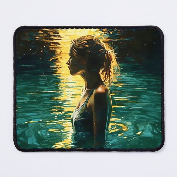 Artikelvorschau, Eine surreale, von Eric Zener inspirierte Fusion aus Wasser, Land und Eleganz entworfen und verkauft von ManuelAndreas.