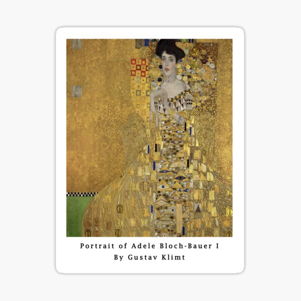 Aperçu de l'œuvre Gustav Klimt Adèle Bloch Bauer Peinture créée et vendue par Tamas Das.