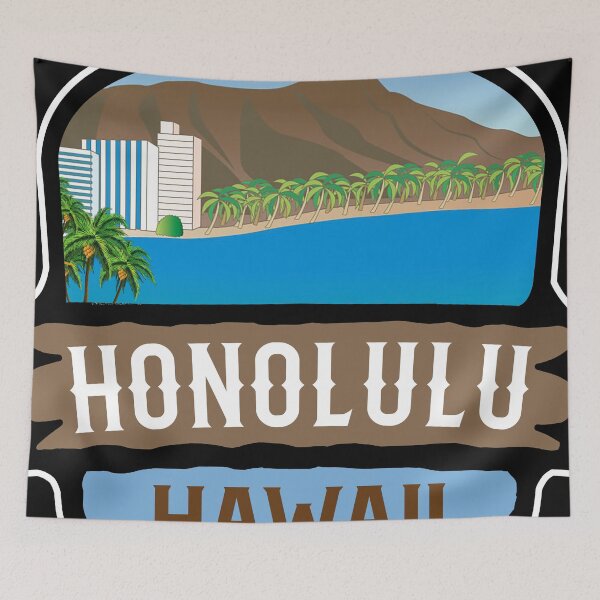 Item preview, Honolulu Hawaii designed and sold by nature-space.