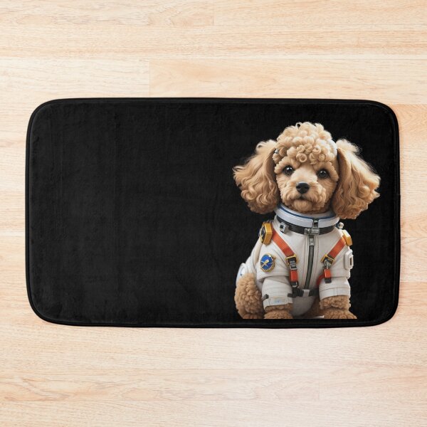 Item preview, Sticker cartoon cute poodle in space. designed and sold by WhalesDesignLab.