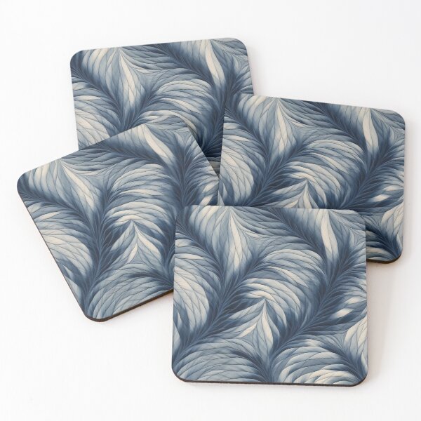 Item preview, Modern design reminiscent of a pattern with feathers and fabric designed and sold by Pflugart.