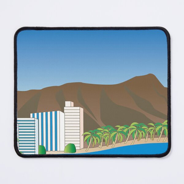 Item preview, Honolulu Hawaii Poster designed and sold by nature-space.