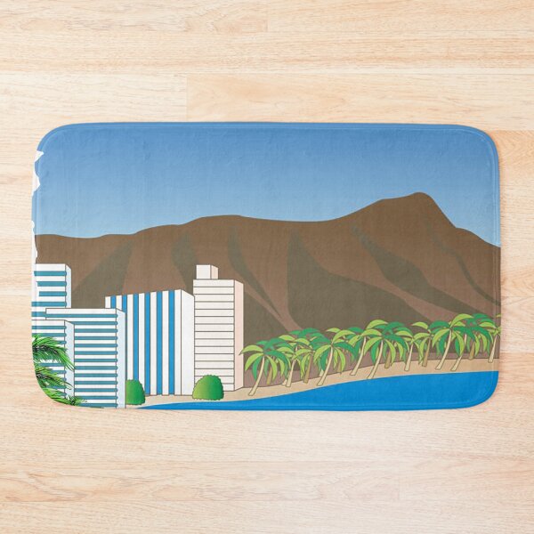 Item preview, Honolulu Hawaii Poster designed and sold by nature-space.