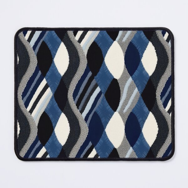 Item preview, Modern design reminiscent of a pattern with feathers and fabric designed and sold by Pflugart.
