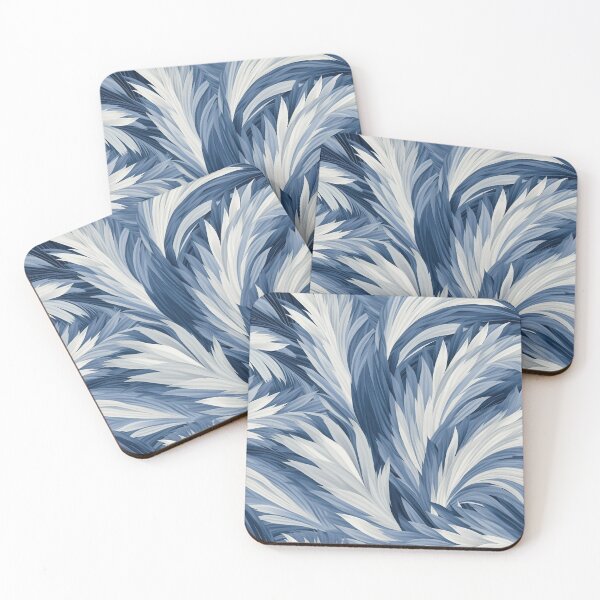 Item preview, Modern design reminiscent of a pattern with feathers and fabric designed and sold by Pflugart.