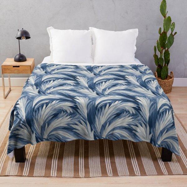 Item preview, Modern design reminiscent of a pattern with feathers and fabric designed and sold by Pflugart.