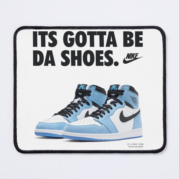 Item preview, Poster Nike Air Jordan 1 University Blue designed and sold by MLACreativeShop.