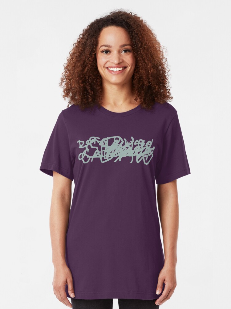 Alternate view of Teardrop's team (podium logo) Slim Fit T-Shirt