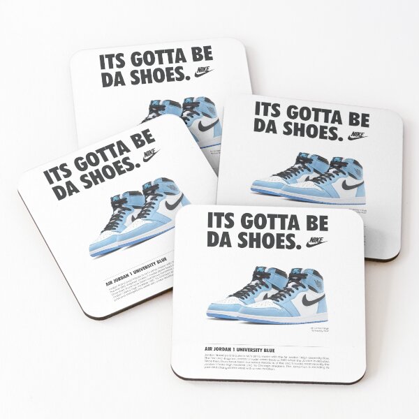 Artikelvorschau, Poster Nike Air Jordan 1 University Blue entworfen und verkauft von MLACreativeShop.