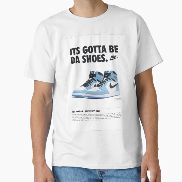 Item preview, Poster Nike Air Jordan 1 University Blue designed and sold by MLACreativeShop.