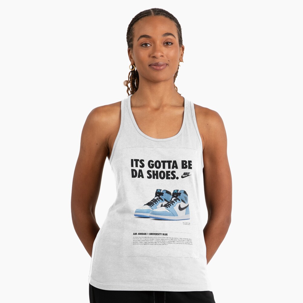 university blue jordan 1shirt