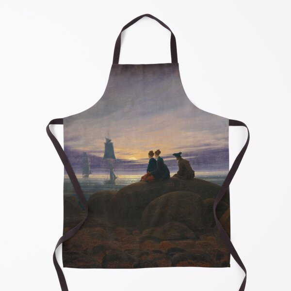 Item preview, Caspar David Friedrich. Moon rising over the sea designed and sold by likiska.