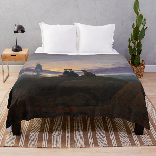 Item preview, Caspar David Friedrich. Moon rising over the sea designed and sold by likiska.