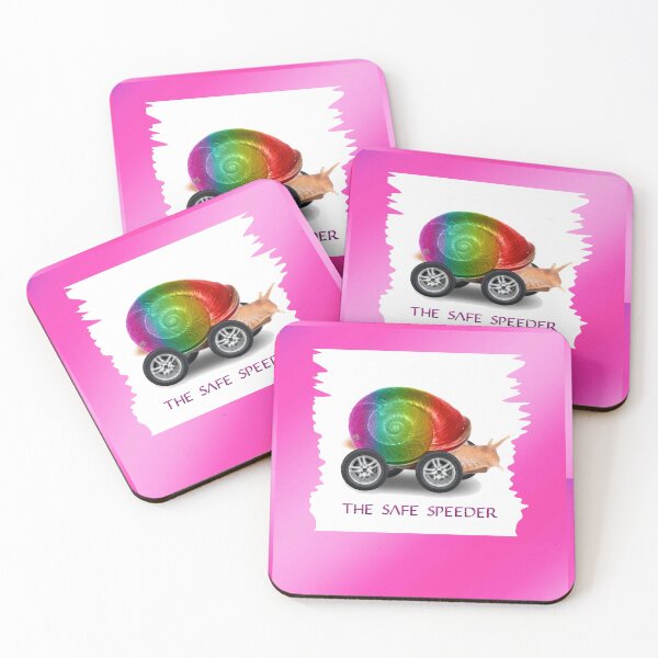 Item preview, The Safe Speeder - Rainbow Fun Toy Snail For Kids (By ACCI) designed and sold by VanyssaGraphics.