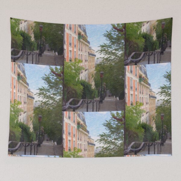 Item preview, The Stairs to Montmartre designed and sold by Tom  Reynen.