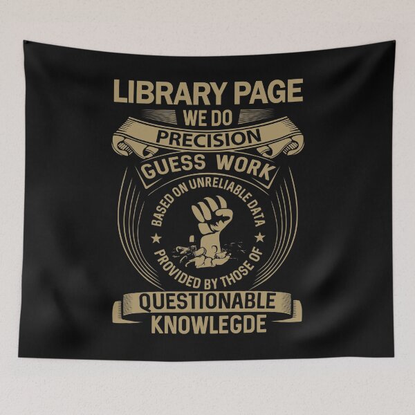 Item preview, Library Page designed and sold by MiraclePitts.