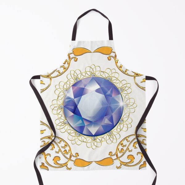 Item preview, Gold Frame Blue Diamond designed and sold by Dragon-God.