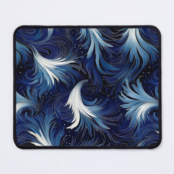 Item preview, Modern design reminiscent of a pattern with feathers and fabric designed and sold by Pflugart.