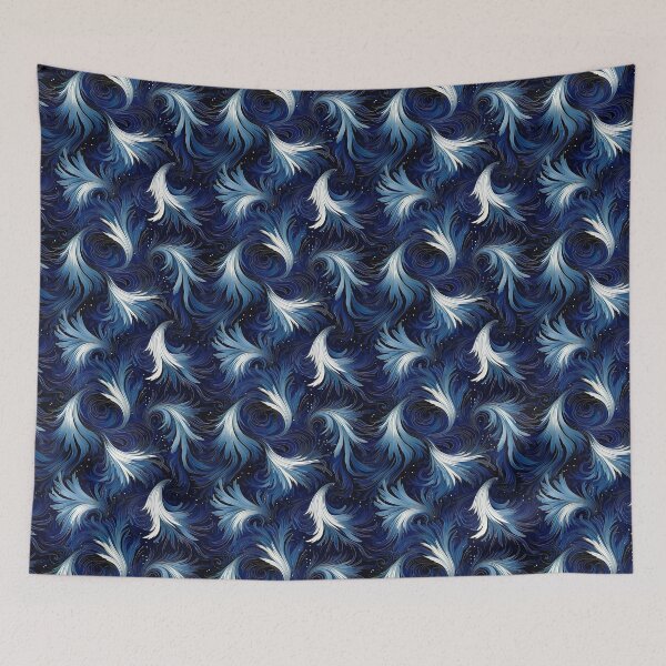 Item preview, Modern design reminiscent of a pattern with feathers and fabric designed and sold by Pflugart.