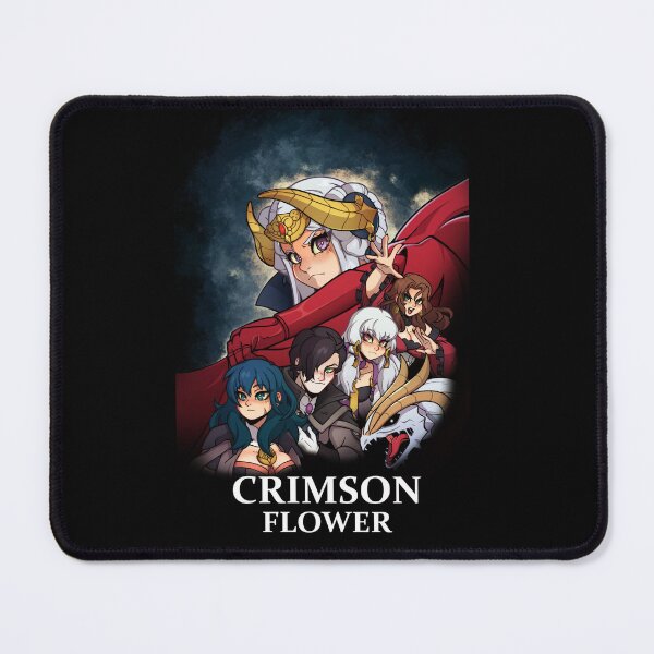 Item preview, Crimson flower art designed and sold by GregoryMendoza.