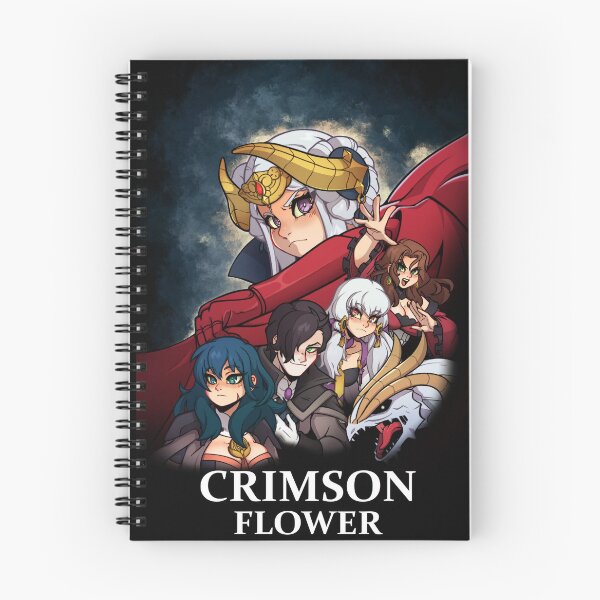 Item preview, Crimson flower art designed and sold by GregoryMendoza.