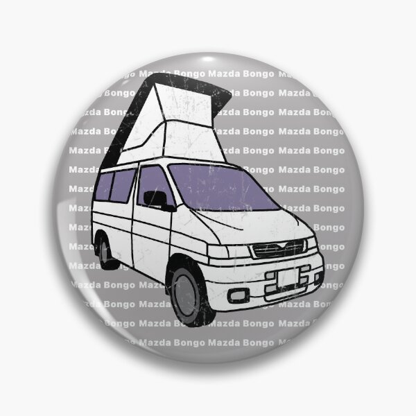 Item preview, Vintage Mazda Bongo on repeating pattern designed and sold by LocalOddball.