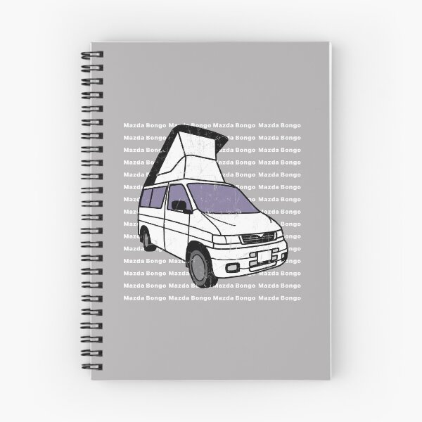 Item preview, Vintage Mazda Bongo on repeating pattern designed and sold by LocalOddball.