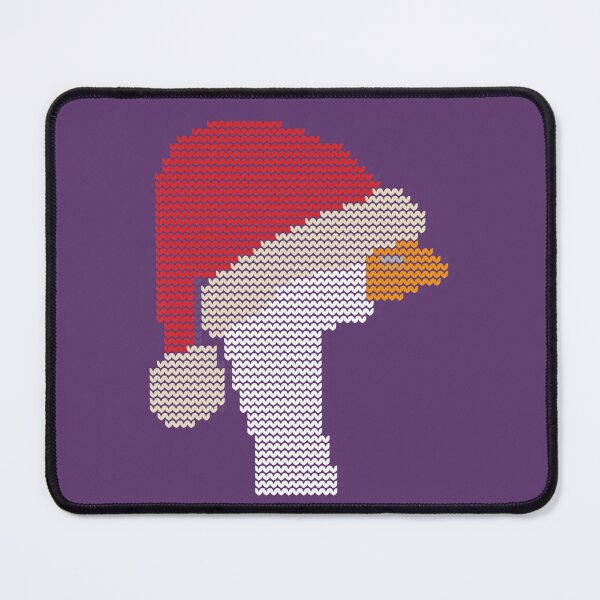 Item preview, Christmas Goose on Purple Knitted Sweater Style designed and sold by ellenhenry.