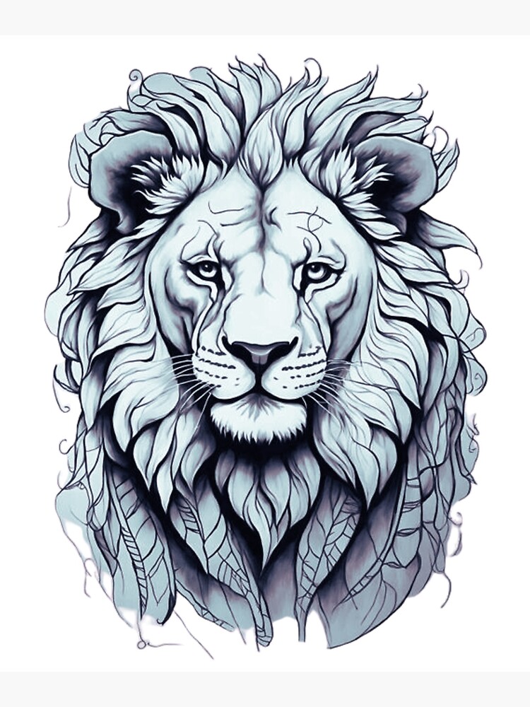 7 Sheets, Realistic Temporary Tattoo - Animal Lion Pattern 11.4X21Cm -  Waterproof Long Lasting Tattoos Adults Women Men, Fake Tattoo Face Body  Hand Finger Chest Neck Tatoos Temporary Sticker : Amazon.co.uk: Beauty
