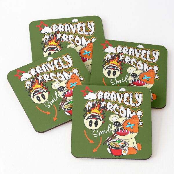 Item preview, Bravely cartoon graphic designed and sold by Wise-Outfit.