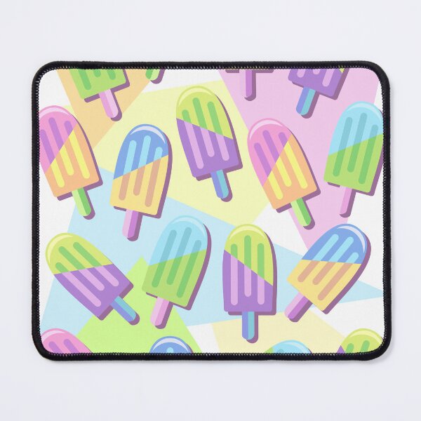 Item preview, Ice Lollipops Popsicles Summer Punchy Pastels Colors Pattern designed and sold by BluedarkArt.