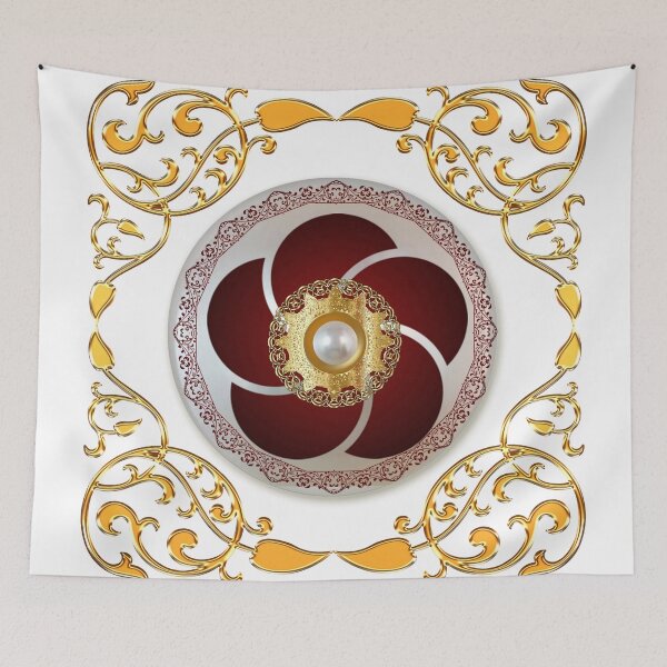 Item preview, Gold Framed Pearl Cakra designed and sold by Dragon-God.