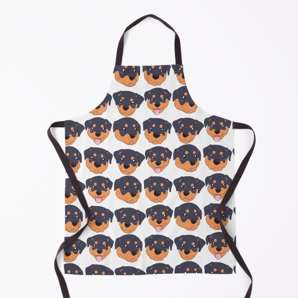 Item preview, Cute rottweiler dog face pattern designed and sold by Yaragold.